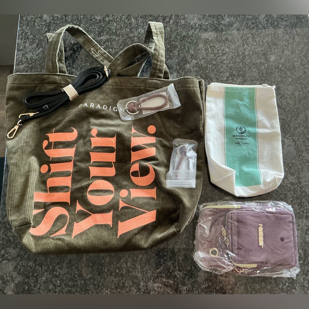 6 piece new bag set